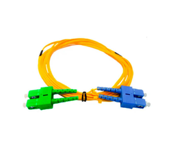 [OP9-06 25AU] Patch cord de fibra 09/125 SC/APC-SC/UPC Duplex 2.5M/2,0mm OP9-06 25AU
