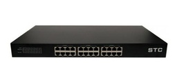 [STC-S0124P] SWITCH 24 PUERTOS STC-S0124P 10/100 Mbps FAST ETHERNET PoE