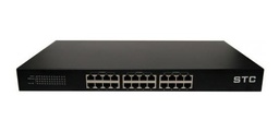 [STC-S0124P] Switch 24 puertos PoE 10/100 Mbps fast ethernet