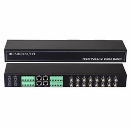 [STC-VB16CH-RACK] Vídeo balun rackeable 16 canales STC