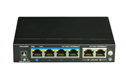 [UTP3-GSW04-TP60] UTEPO 4 puertos PoE gigabit 250M 60W