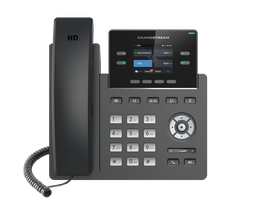 [GRP2612W] Teléfono IP Wi-Fi, Grado Operador, 4 líneas SIP con 2 cuentas, pantalla a color 2.4", codec Opus, IPV4/IPV6