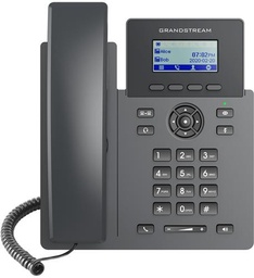 [GRP2601P] Teléfono IP Grado Operador, 2 líneas SIP con 2 cuentas, PoE, codec Opus, IPV4/IPV6