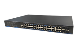 [UTP3328TS-PSB280-L2] Switch 24 Canales RJ45 Gigabit Capa 2 PoE 4 Puertos SFP
