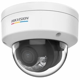 [DS-2CD1127G0-LUF 2.8mm] Cámara tipo domo antivandálica IP 2MP PoE intemperie