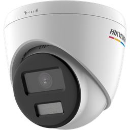 [DS-2CD1357G0-LUF] Cámara tipo domo IP 5MP PoE intemperie IP67, imagen a color 24/7, luz blanca 30M