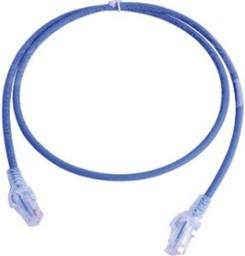 [MC6-01-06B] Cobre, Patch Cord, RJ45, RJ45, Categoria 6, UTP, T568A/B, Trenzado