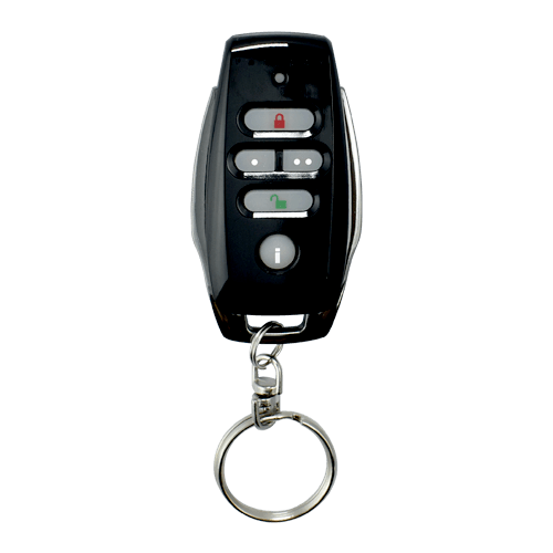 Control remoto inalámbrico dos vías - negro
