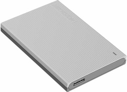 [HS-EHDD-T30 2T Gray Rubber] Disco duro portátil 2 TB / conector USB 3.0 a micro B, color gris