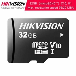 [HS-TF-L2 32G] Memoria MicroSD de 32 GB, clase 10, especializada para videovigilancia.